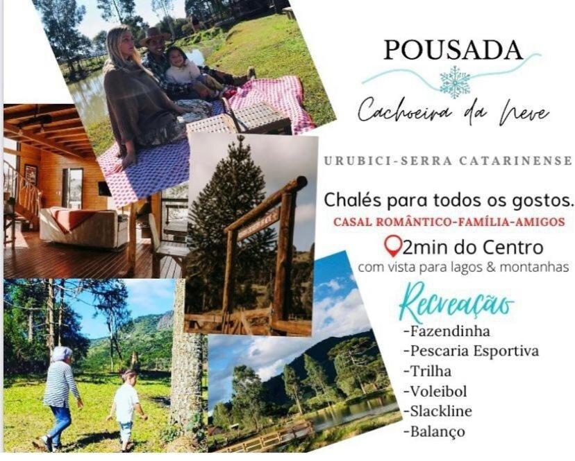 Floresta Secreta- Pousada Cachoeira Da Neve Urubici Exterior foto